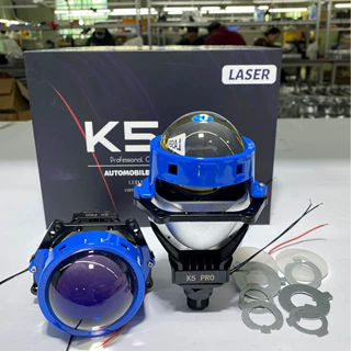汽车led灯泡K5 PRO 3寸透镜大灯 激光炮射灯远光炮电动车透镜大灯