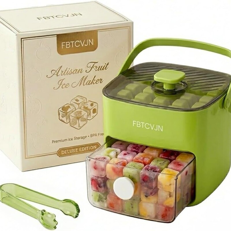 48 Cube Ice Maker with Easy Press Lid
