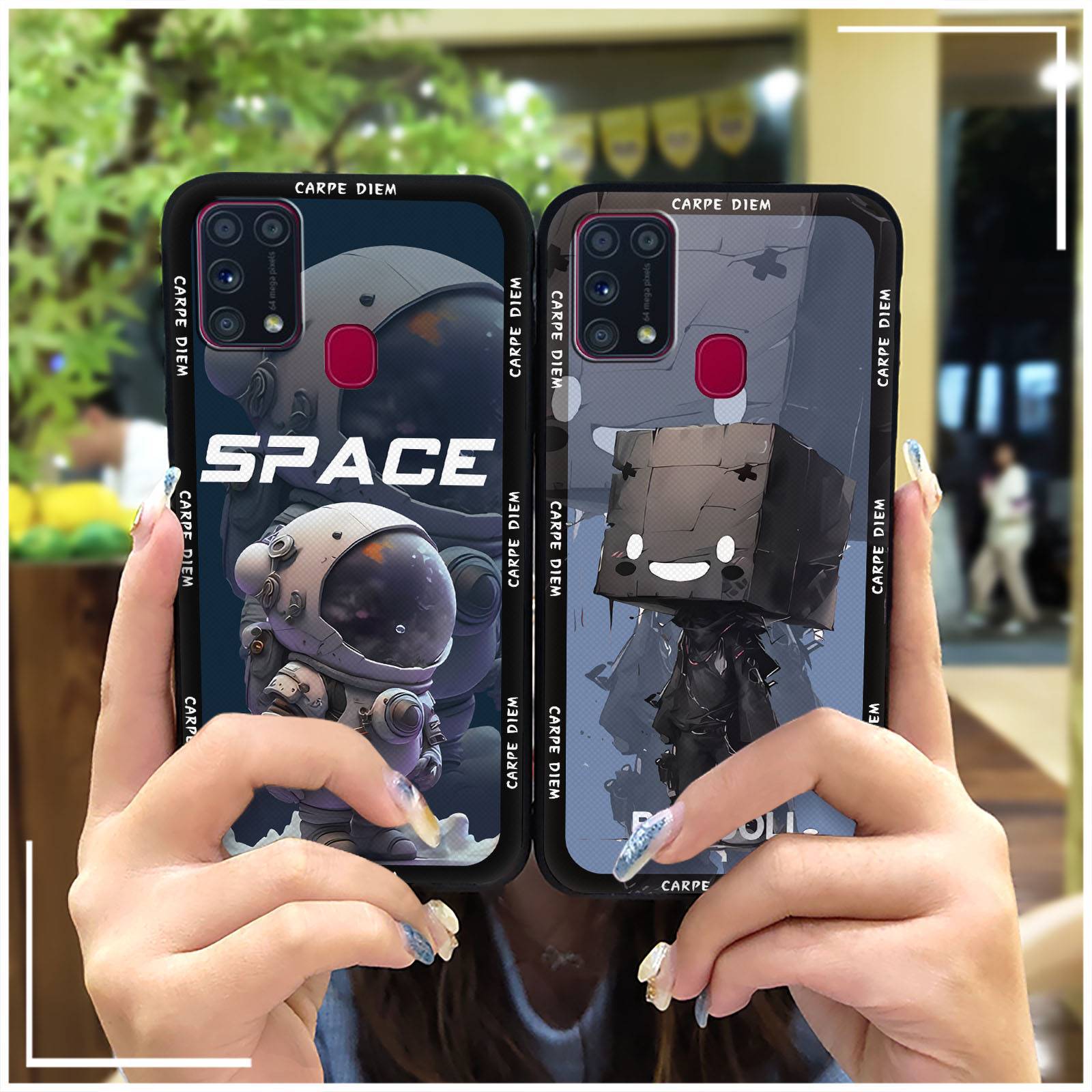 适用三星手机壳可爱搞怪CP青春散热卡通全包边硅胶情侣数码软壳