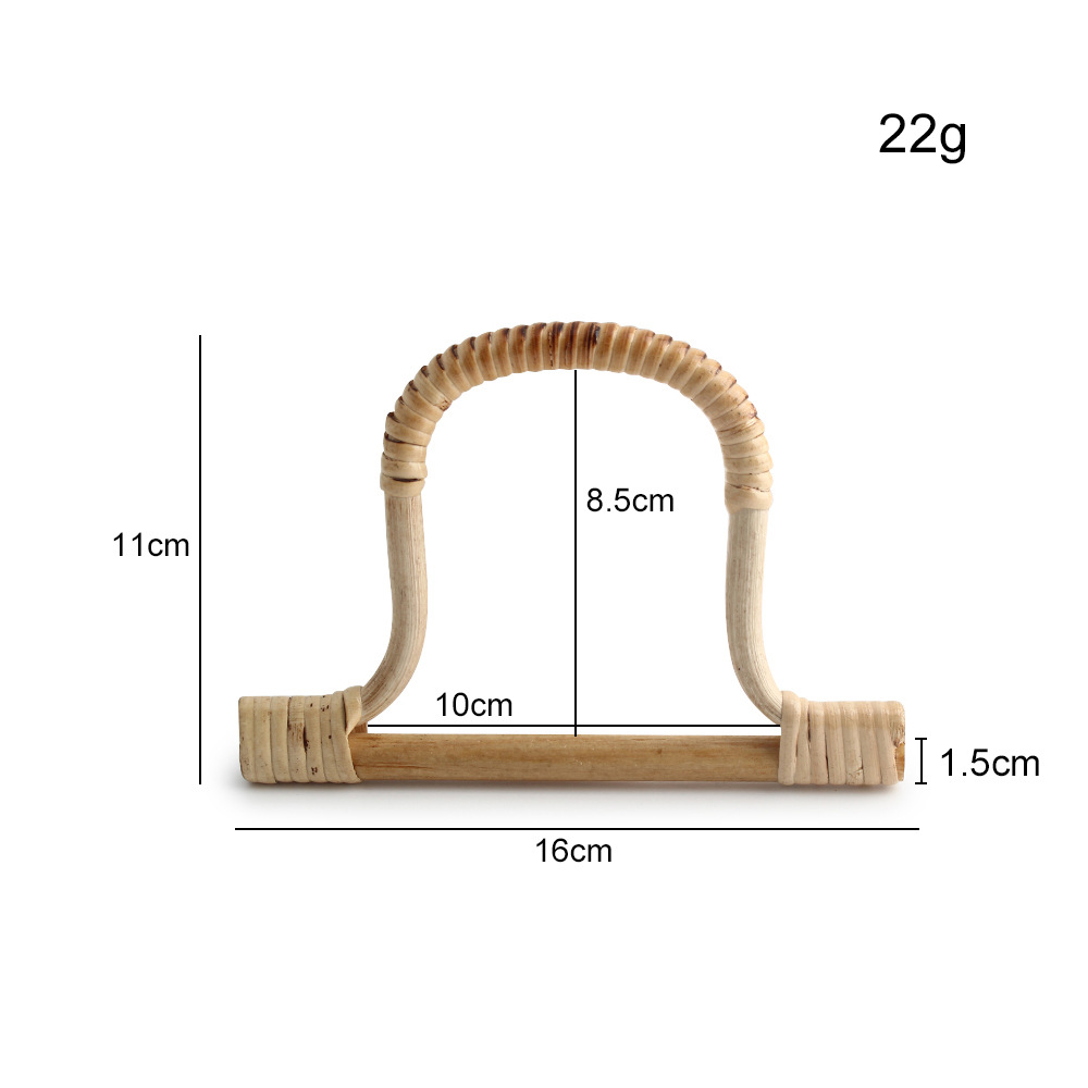 짧은 등나무 옷걸이, 밝은 색상 (흰색 계열), 1개