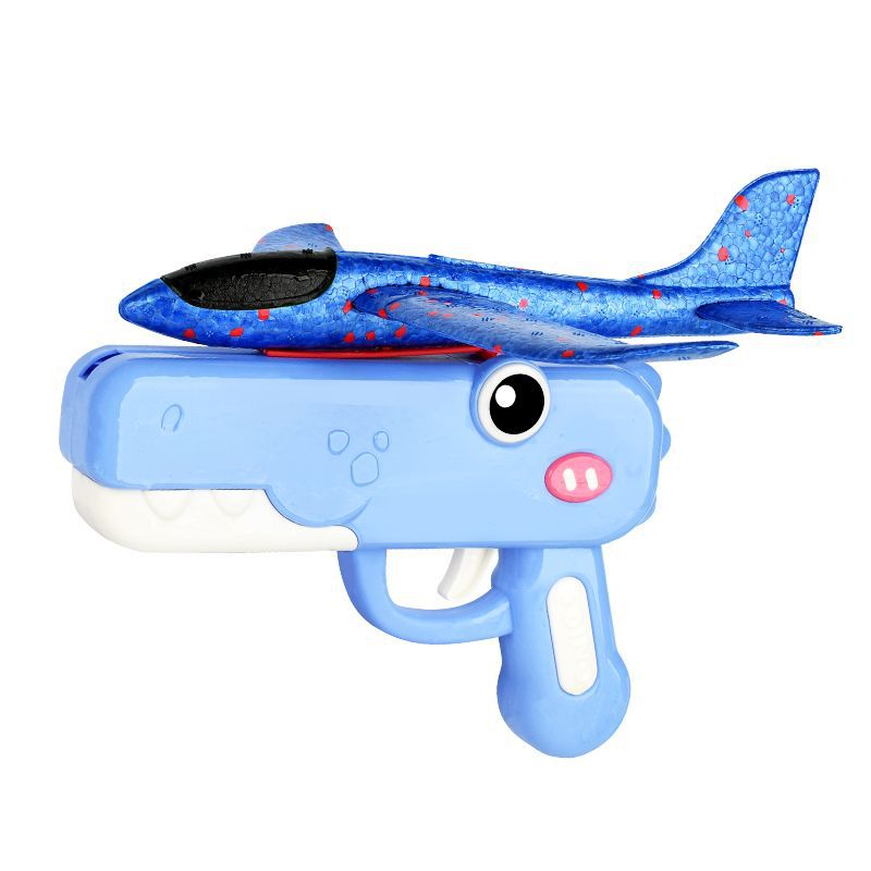 Juguetes infantiles transfronterizos cometas catapultar armas de planeo espuma ametralladoras niños niñas juguetes al aire libre puestos al por mayor image 6