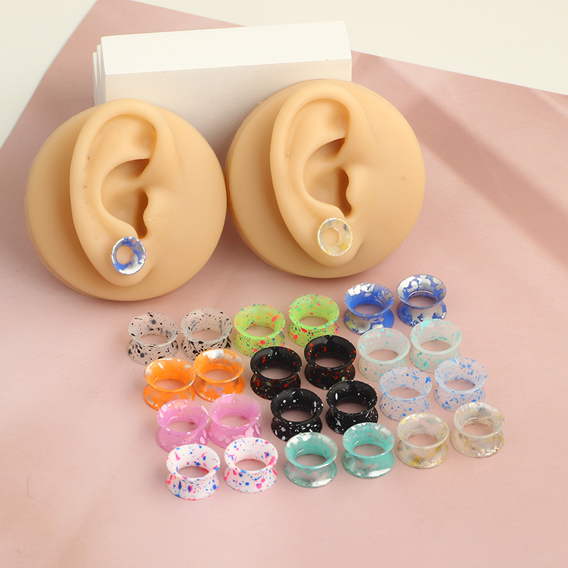 Labret piercing jewelry detail image
