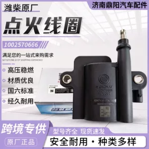 In-stock Weichai engine parts from the manufacturer, special ignition coil for the National VI B gas engine 1002570666