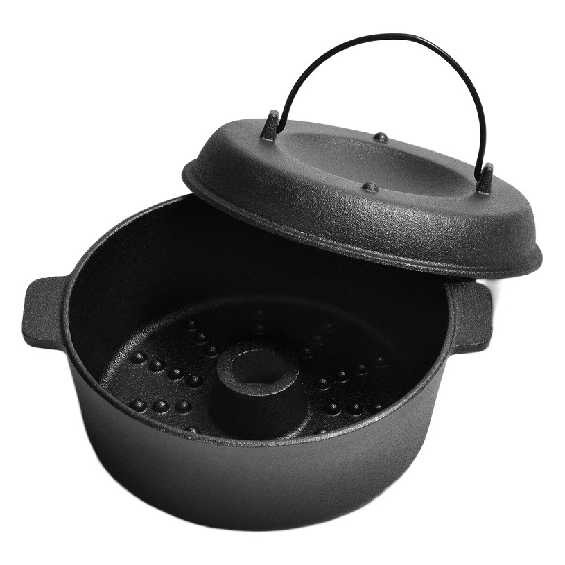 Multi-función tostada olla hogar barbacoa horno de patata dulce máquina de patata castaño patata dulce asado olla hierro fundido tostado artefacto de patata dulce asado