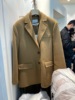 the republic of korea Two-sided Cashmere overcoat have cash less than that is registered in the accounts Little 2022 new pattern Autumn and winter Light tan suit Fur coat