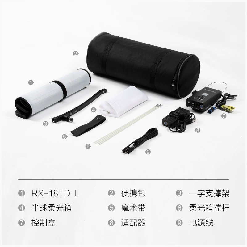 Rui Eagle RX-18TDX II II II Rub Light 100W Waterproof LED Photography Soft Light Light Movies Live Make Light Light