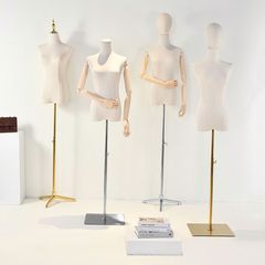 衣料品店モデル小道具ウィンドウマネキン全身婦人服ディスプレイスタンド韓国モデル女性ハーフスタンドウェディングドレス
