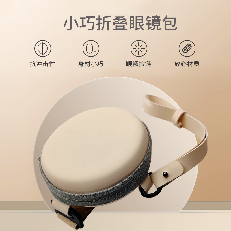 Factory Direct Folding sunglasses packaging air cushion glasses case glasses cloth polarized test card screwdriver wholesale