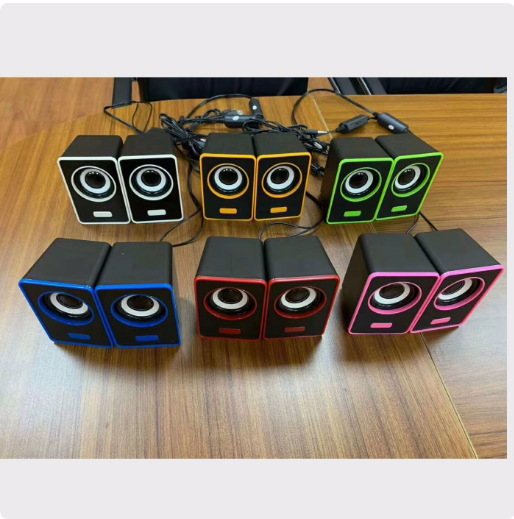 工場直売有線音響マルチメディアコンピュータデスクトップ長条木製スピーカー重低音クロスボーダー供給|undefined