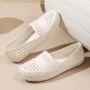 夏季夏天圆头静音奶奶鞋