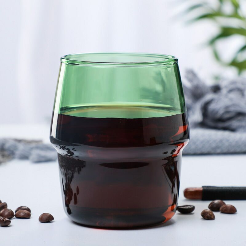 Buntes Glasbecher Aus Borosilikatglas Für Kaffee Und Tee_voghion.com
