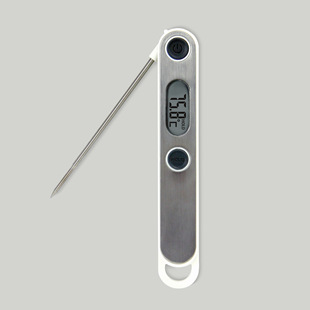 High Precision Stainless Steel Electronic Kitchen Foldable Type Digital Barbecue Thermometer