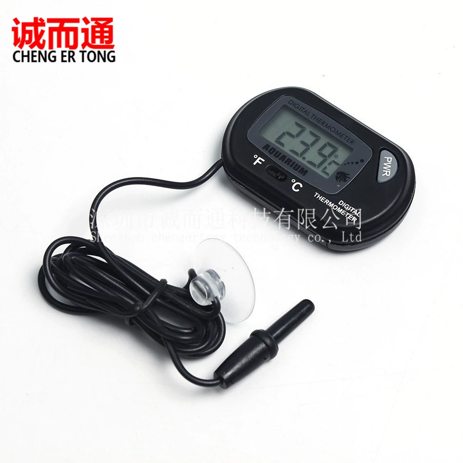 Термометр для аквариума с рептилией черепахой присоска для дайвинга коробка для домашних животных с электронным термометром ST-3