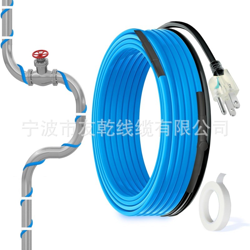 HEATIT PLSR 高性能自调节加热电缆 – 防霜冻保护水管和屋顶熔雪