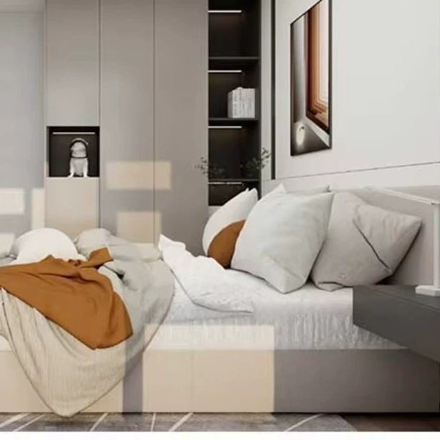 Italy SAIB melamine surface plane pure color CH1783 hotel home improvement display prop