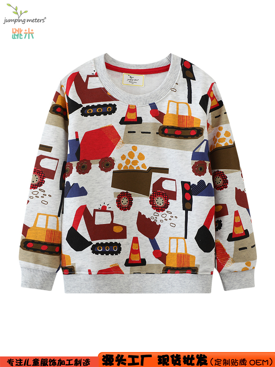 Cartoon children's sweatshirt for boys