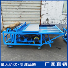 电动打草帘机器 自动进料均草编织机 各种宽幅稻草草席子机器