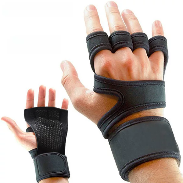 Sports cycling gloves leisure fitness diving material fitness gloves silicone pull-up gloves workout gloves