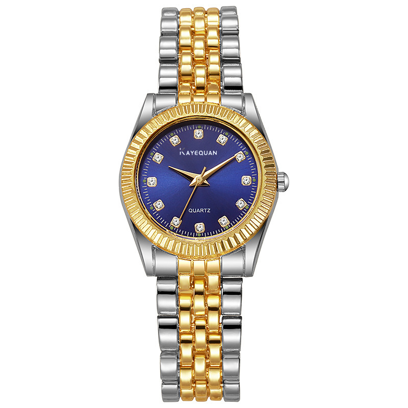 2025 transfronterizo explosión hombre reloj conjunto de reloj de cuarzo de negocios moda versátil reloj de pareja fábrica al por mayor