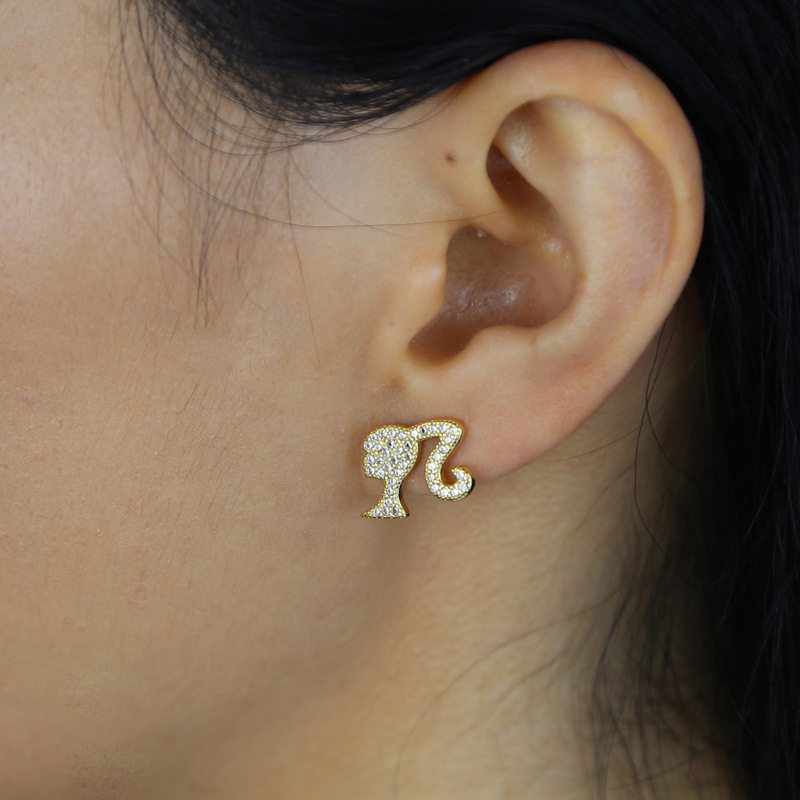 Cubic Zirconia And Pearl Stud Earrings For Everyday Elegance_voghion.com