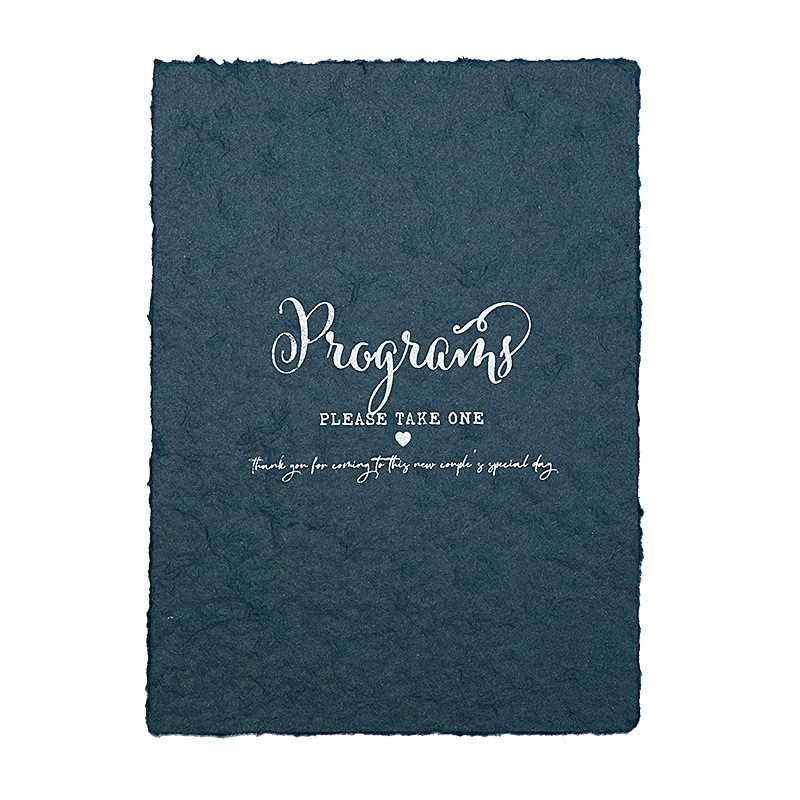 European palace retro style English handmade concave and convex texture raw edge hand torn paper wedding photography props decoration invitations