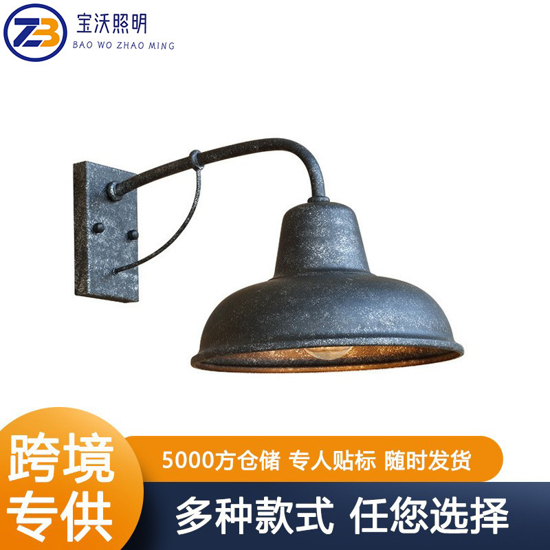 Cross-border retro LED outdoor wall lamp outdoor villa garden lamp residential terrace lamp exterior wall lamp factory wholesale Cross-border retro LED outdoor wall lamp outdoor villa garden lamp residential terrace lamp exterior wall lamp factory wholesale