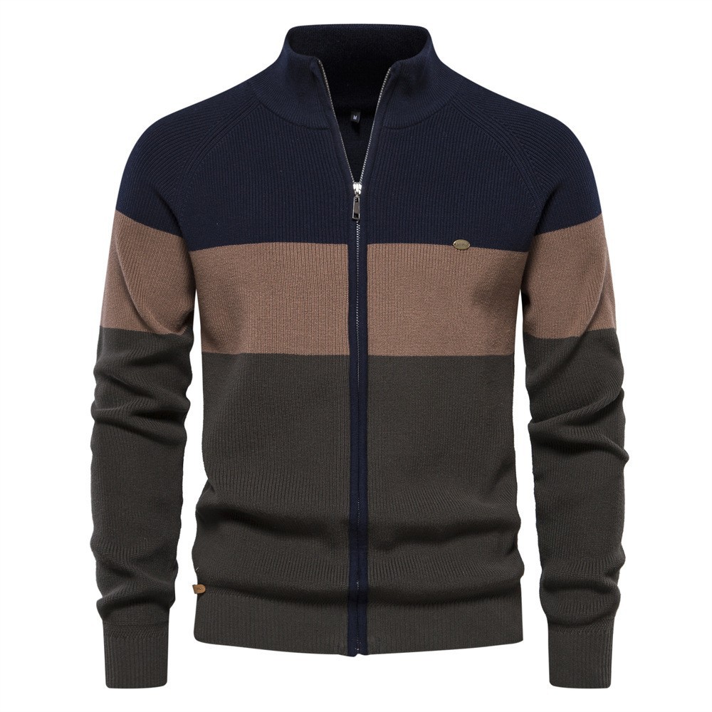 Neuer Herren-Strickpullover 2024, europäische Größe, grenzenlose Herbst-Winter-Strickjacke, hochwertige und trendige Jacke für Herren_voghion.com