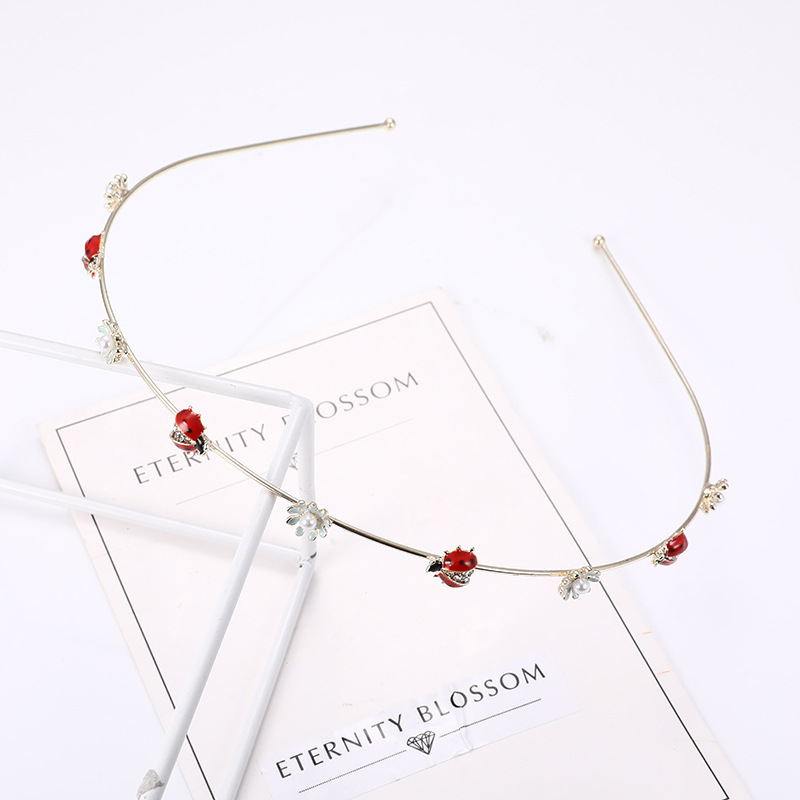 Nueva moda coreana Diamante estrella de mar Diadema Accesorios de diadema de aleación de diamantes de imitación Joyería para el cabello simple Suministro de boutique