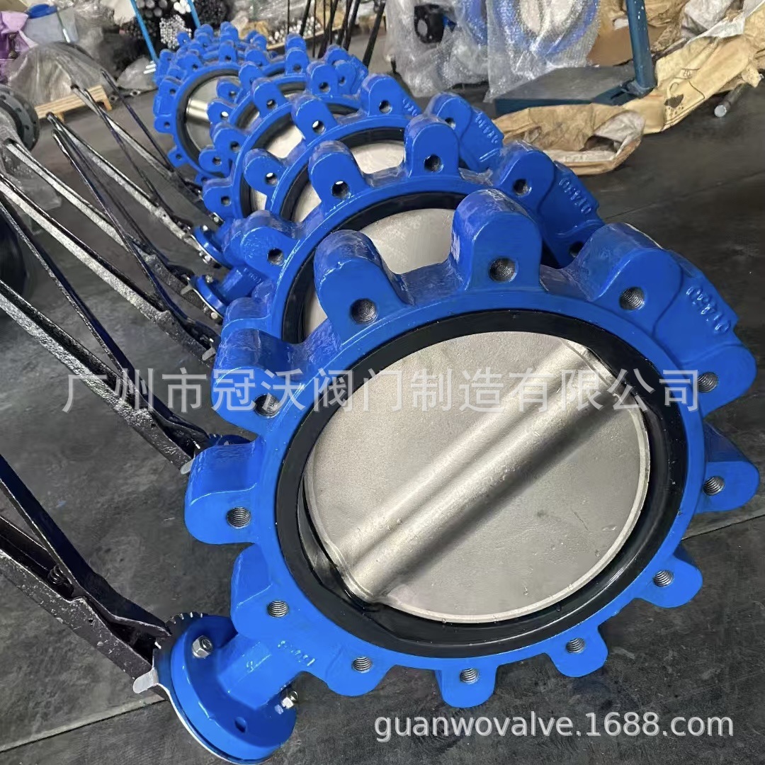 美标日标手柄凸耳式蝶阀 LT型对夹加厚蝶阀 LTD71X-150LB支耳蝶阀