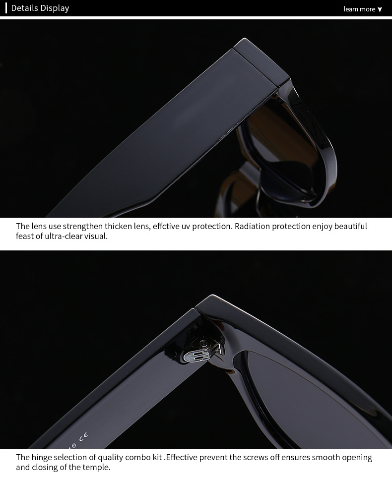 Modern Retro Large Frame Sunglasses For Men Trendy Street Style_voghion.com
