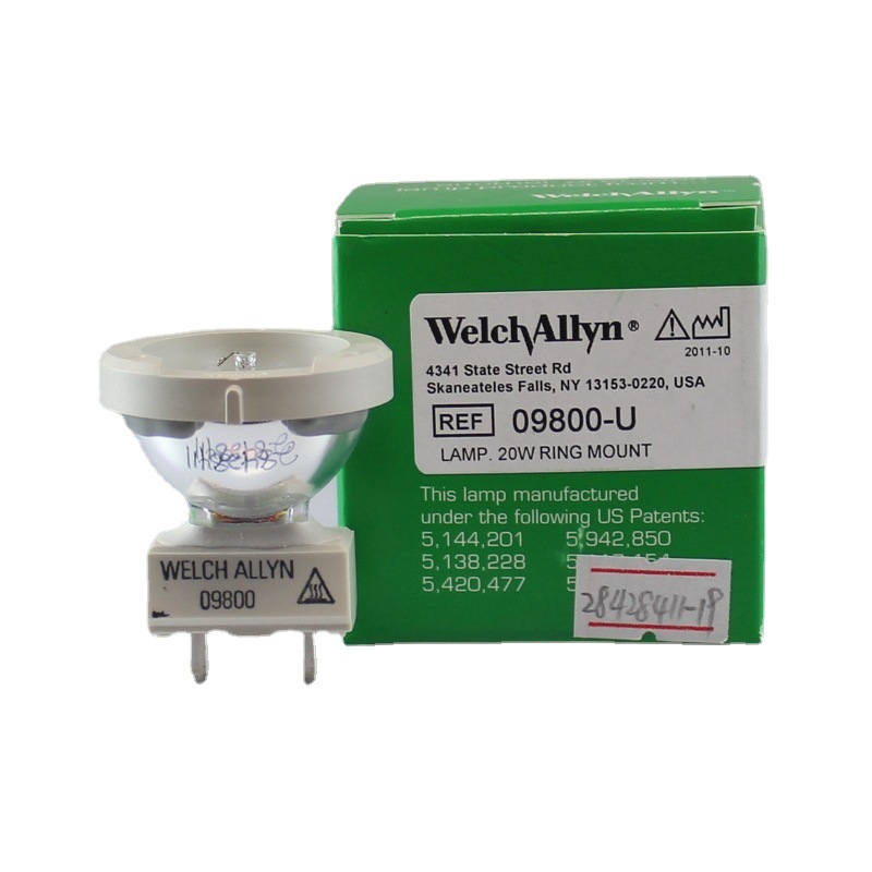 WelchAllyn 09800-U colposcope bulb, 21W, endoscopic cold light source xenon lamp.