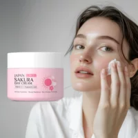 Дневной крем (LAIKOU) Sakura, 30 г, увлажняющий с витамином C и гиалуроновой кислотой
