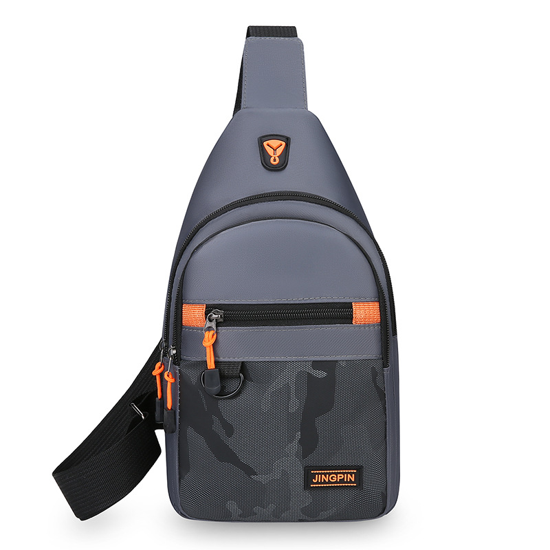 Bolso de pecho simple para hombres, bolso de moda, bolso de hombro, bolso de transporte de gran capacidad, bolso de transporte de ocio al aire libre