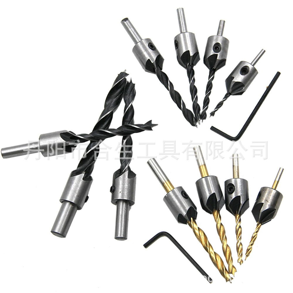 Оптовая продажа с тремя заостренными деревообрабатывающими сверлятами просверлив расширенное сверло сверлильный сверлильный аппарат для деревообработки с тремя заостренными деревообрабатывающими сверликами набор