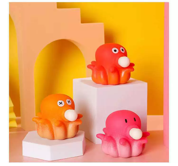 Кролик, игрушка, слайм, пузыри, антистресс