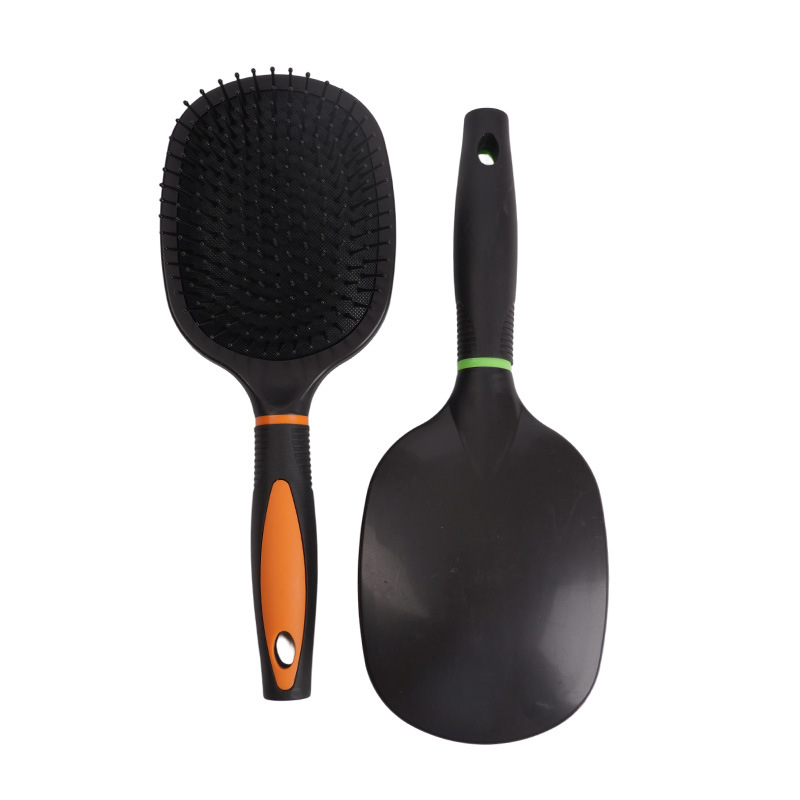 Cepillo Masajeador de Cabello de Mango Largo de PP Volumizador para Cuero Cabelludo