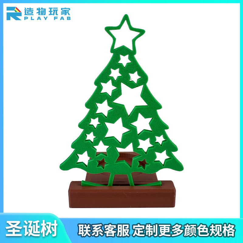 跨境新品圣诞节摆件桌面装饰放蜡烛的工具小麋鹿挂件圣诞树挂饰|undefined