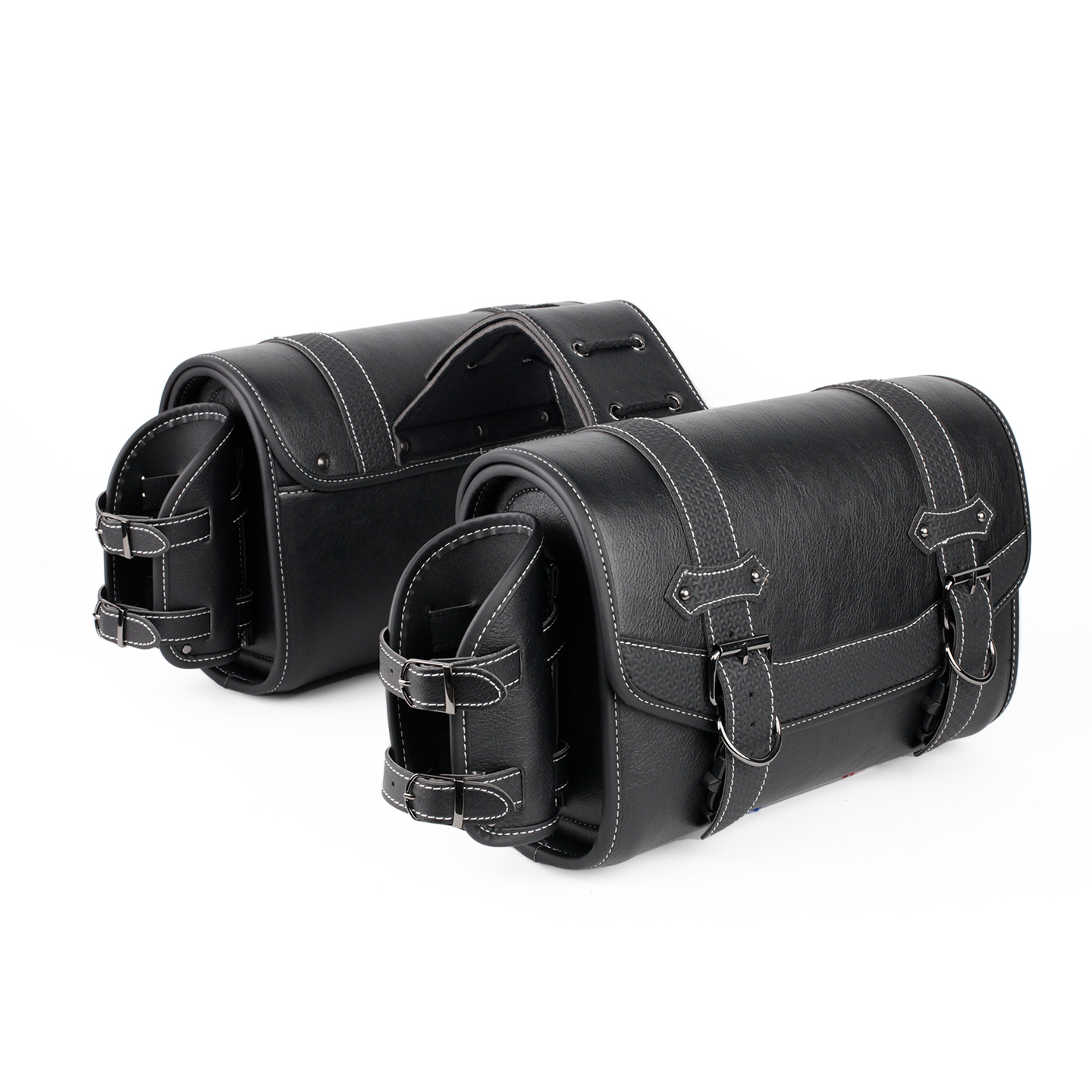 Cross-Border Hot-Selling Universal Retro Modified Waterproof, Sun-Resistant, Scratch-Resistant, Large-Capacity Motorcycle Side Bag for Electric Vehicles and Motorcycles