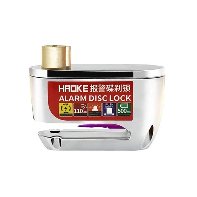 disc brake alarm lock mountain: Motorcycle Lock