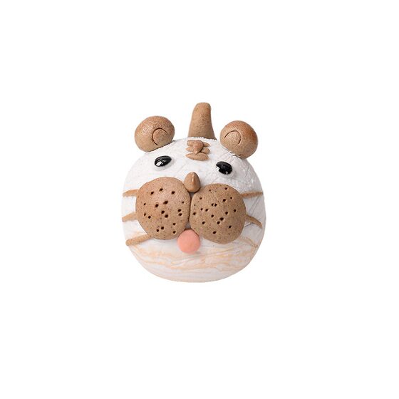 Jingdezhen Ceramic Ornaments Creative Rabbit Tiger Chicken Animal Clay Crafts Creative Gift Tourist Souvenirs