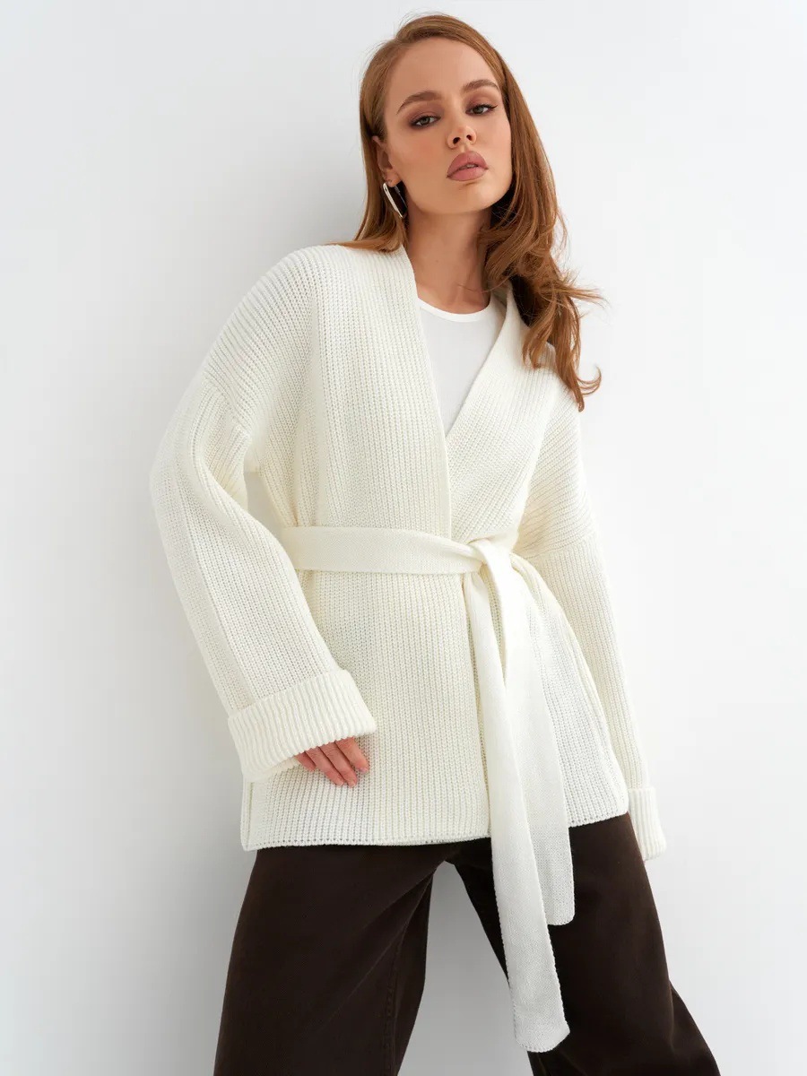solid color colored long knitted autumn sweater