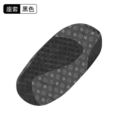 Suitable for No.9 M/N/F series seat covers, sun-proof, breathable, insulated, universal accessories for electric vehicles (Electric car cushion) - suitable-for-no9-mnf-series-integrated-long-seat-black-seat-cushion-cover