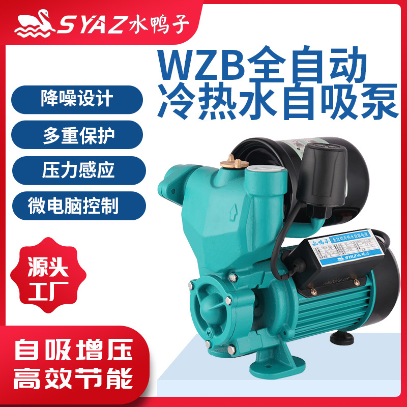 WZB井用自动自吸泵 变形金刚管道增压泵 冷热水自动泵 家用抽水机