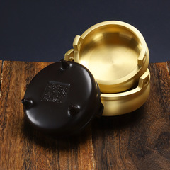 Brass incense burner, three-legged sky-reaching furnace, household worship, incense burning, Xuande furnace, factory wholesale