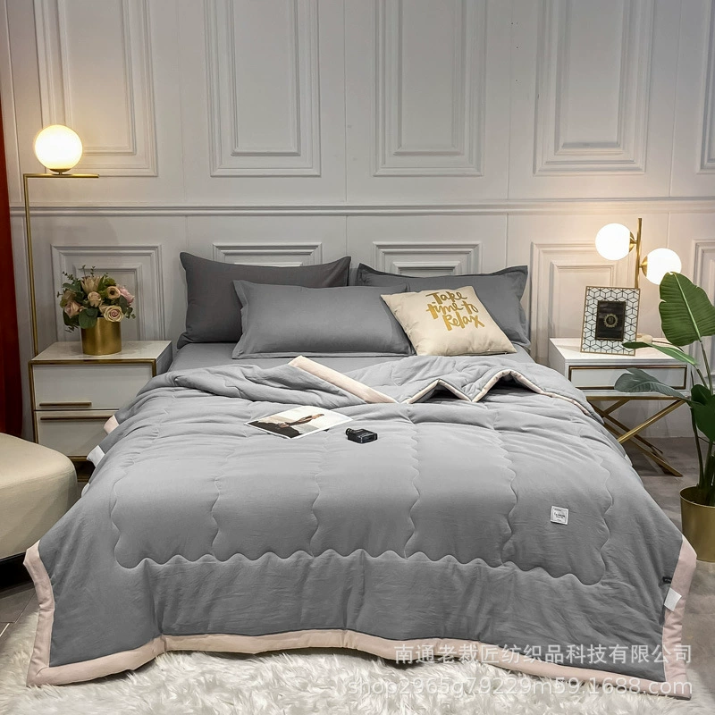 Одеяло для мытья хлопка для кондиционирования воздуха в общежитии летом