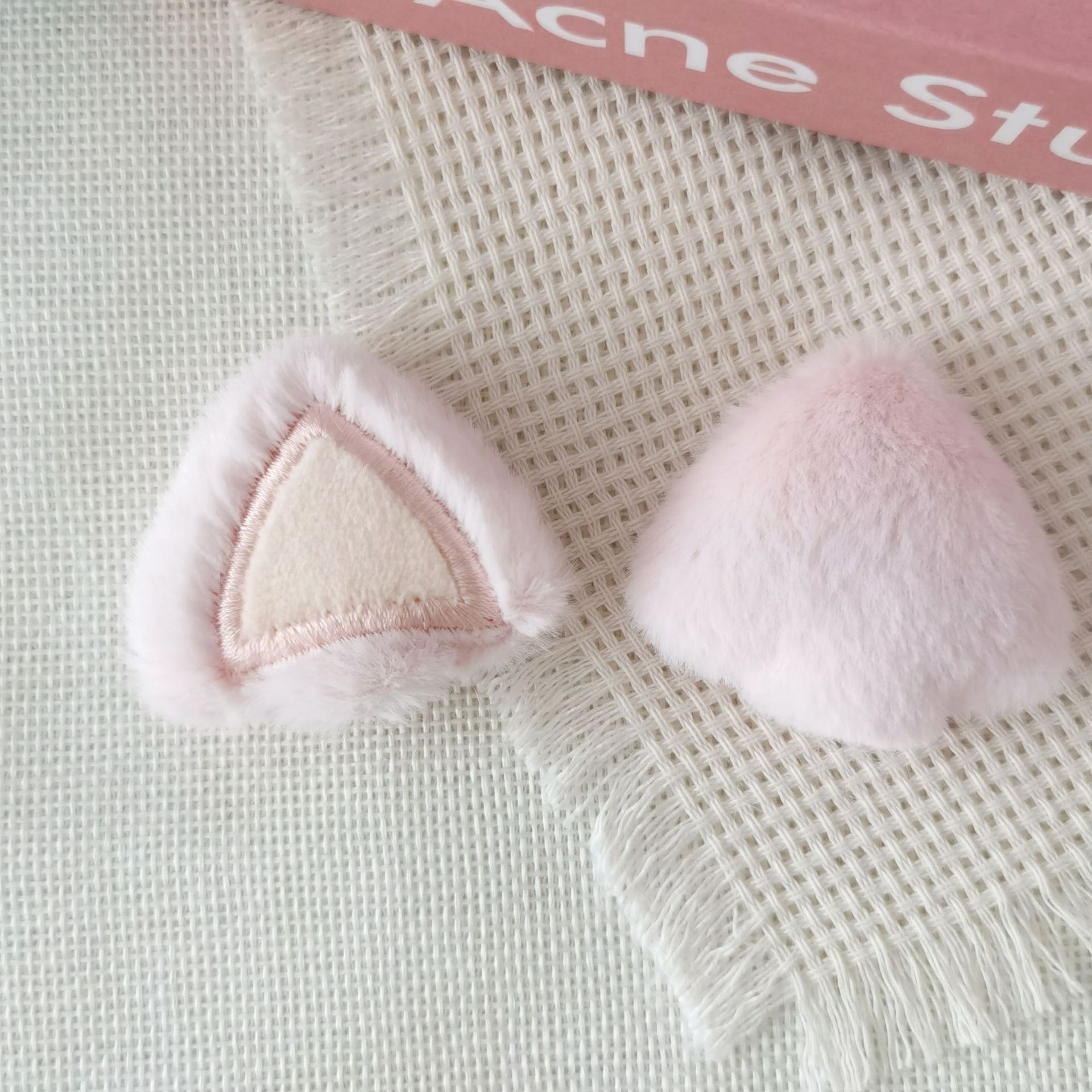 핑크 고양이 귀 싱글