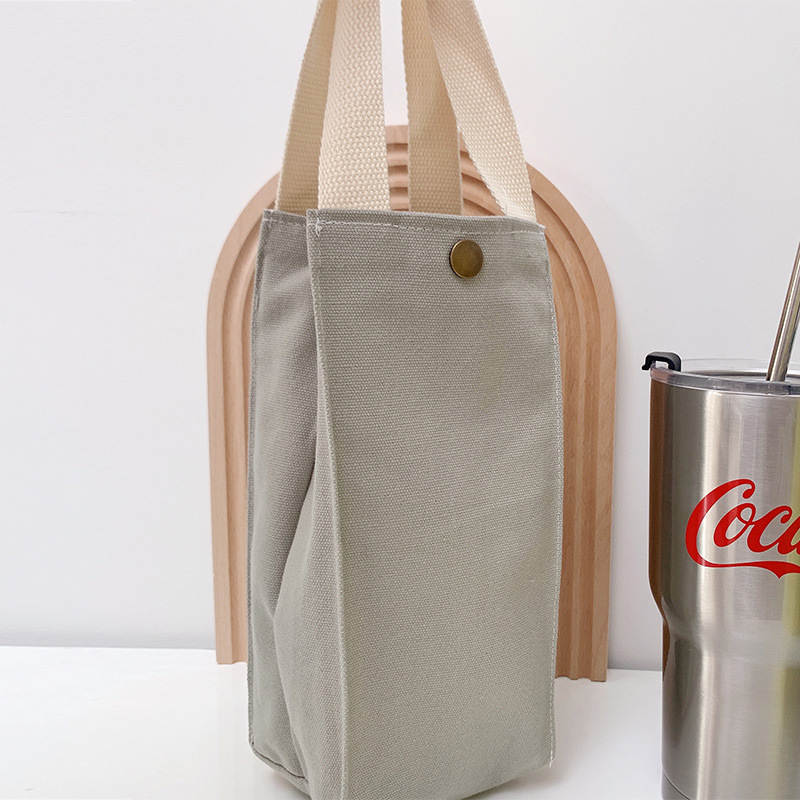 Simple dot lienzo termo cubierta de la taza cubierta protectora universal hervidor de agua bolso de leche taza de té bolsa portátil