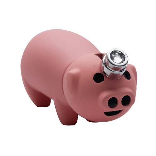 Internet celebrity creative piggy double fire inflatable lighter birthday gift wholesale