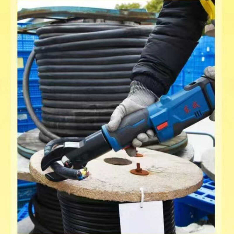 Dongcheng DCYJ40 tijeras de cable hidráulico recargable herramienta hidráulica eléctrica tijeras eléctricas de cable de litio tijeras eléctricas
