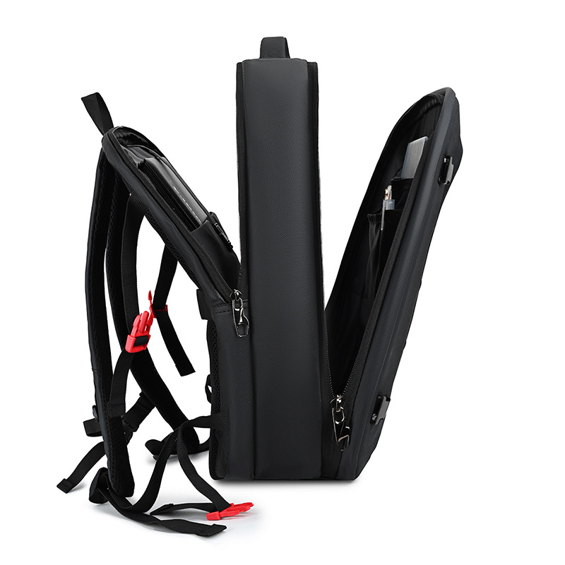 Mochila impermeable de moda, mochila dura de gran capacidad, mochila, libro de juegos, notebook, 17 bolso multifuncional